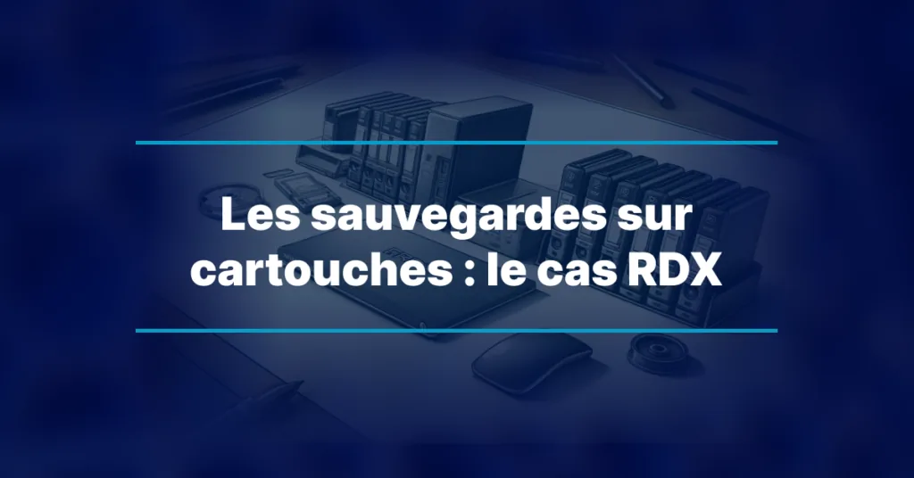 Copias de seguridad en cartuchos: el caso RDX
