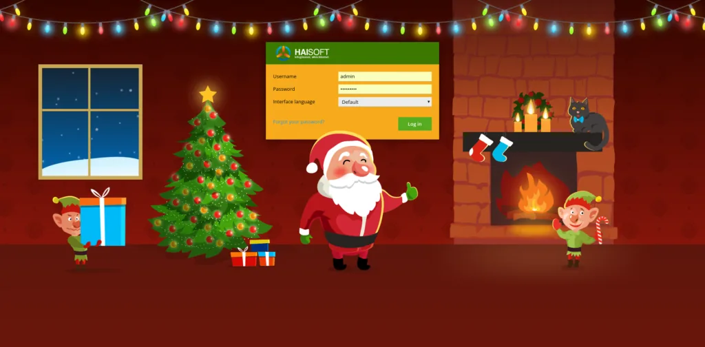 ¡Su panel de control Plesk se viste de Navidad!