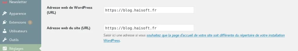Cómo cambiar la URL de WordPress